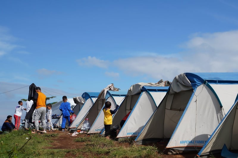 Camping Site with Comfort Features